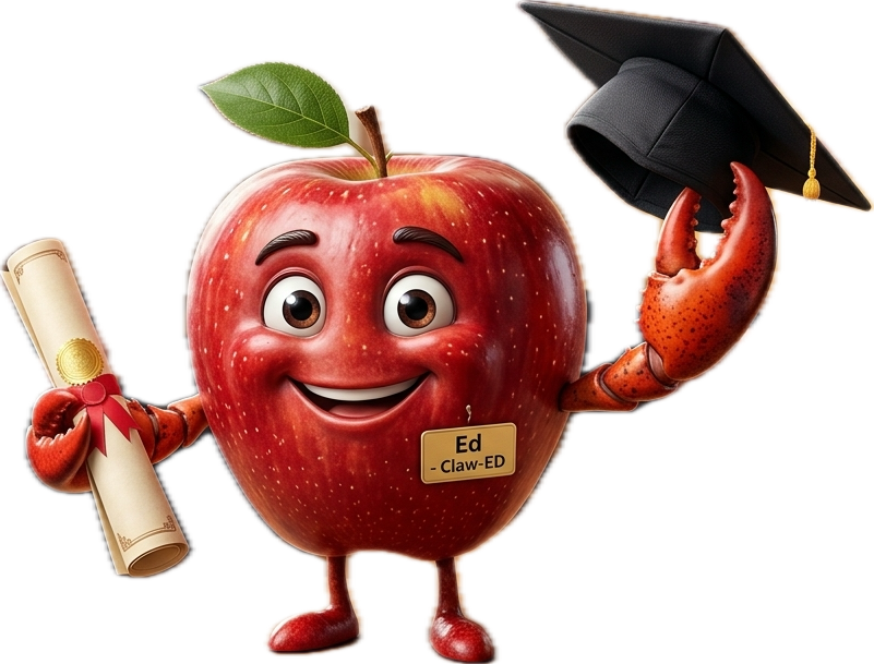 Ed — the Claw-ED mascot